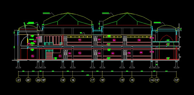  Gambar  Kerja  Masjid File Dwg  Kaula Ngora Download  