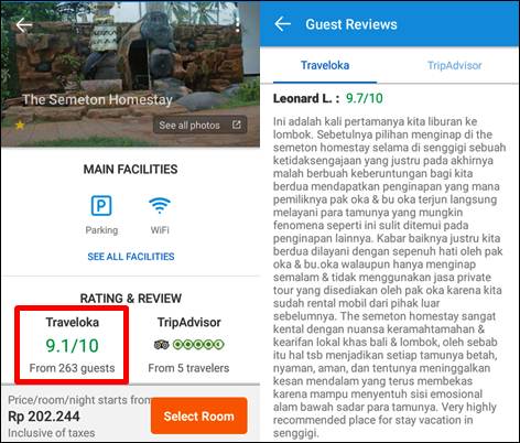 Review Traveloka The Semeton Homestay Senggigi Lombok 