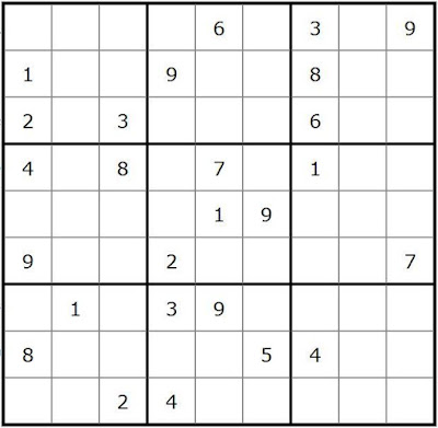 Sudoku puzzle