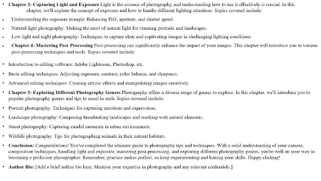 The Ultimate Guide to Photography Tips and Techniques