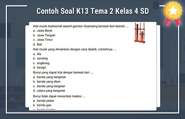 Contoh Soal K13 Tema 2 Kelas 4 SD