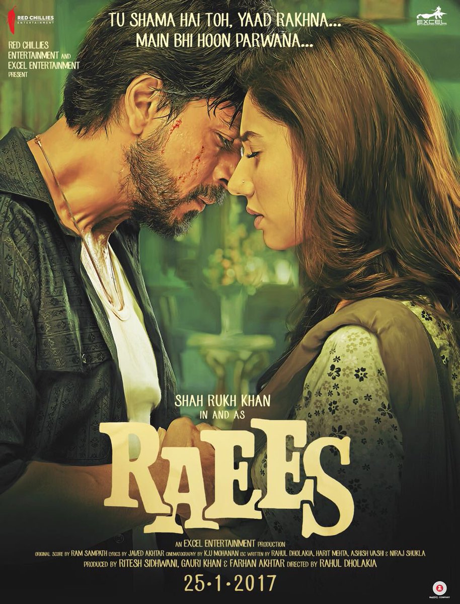  Raees Release Date New Posters 