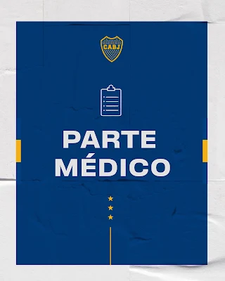 Parte Médico de Boca Juniors antes de su partido con Nacional Potosi