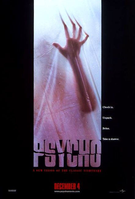 Psycho movie poster