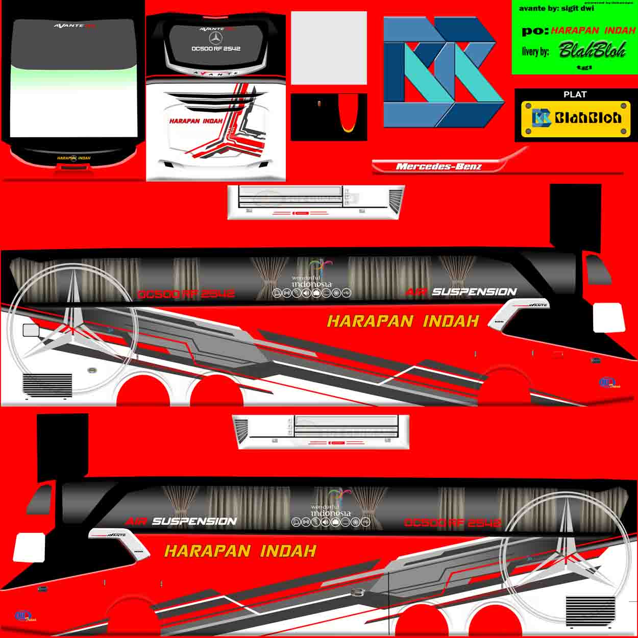 download livery bus bawaan bussid jernih