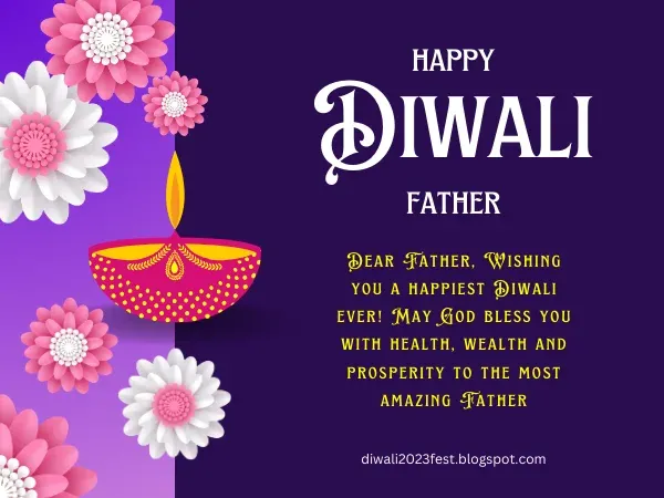 Diwali Wishes for Father