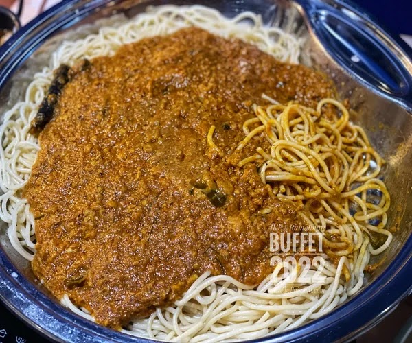 Minced Chicken Rendang Pasta