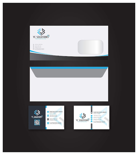 Blue Stationary Design 