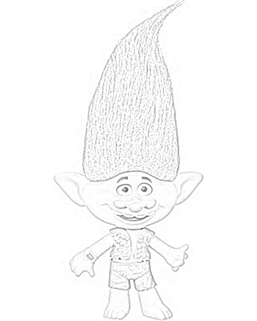 DreamWorks Trolls coloring pages coloring.filminspector.com