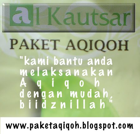 PAKET AQIQOH AL KAUTSAR