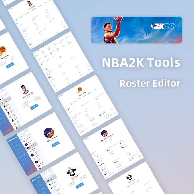 NBA 2K Tools Roster Editor v1.0.2 by Looyh