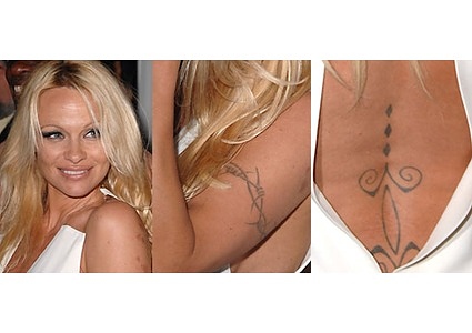 Pamela Anderson Tattoos