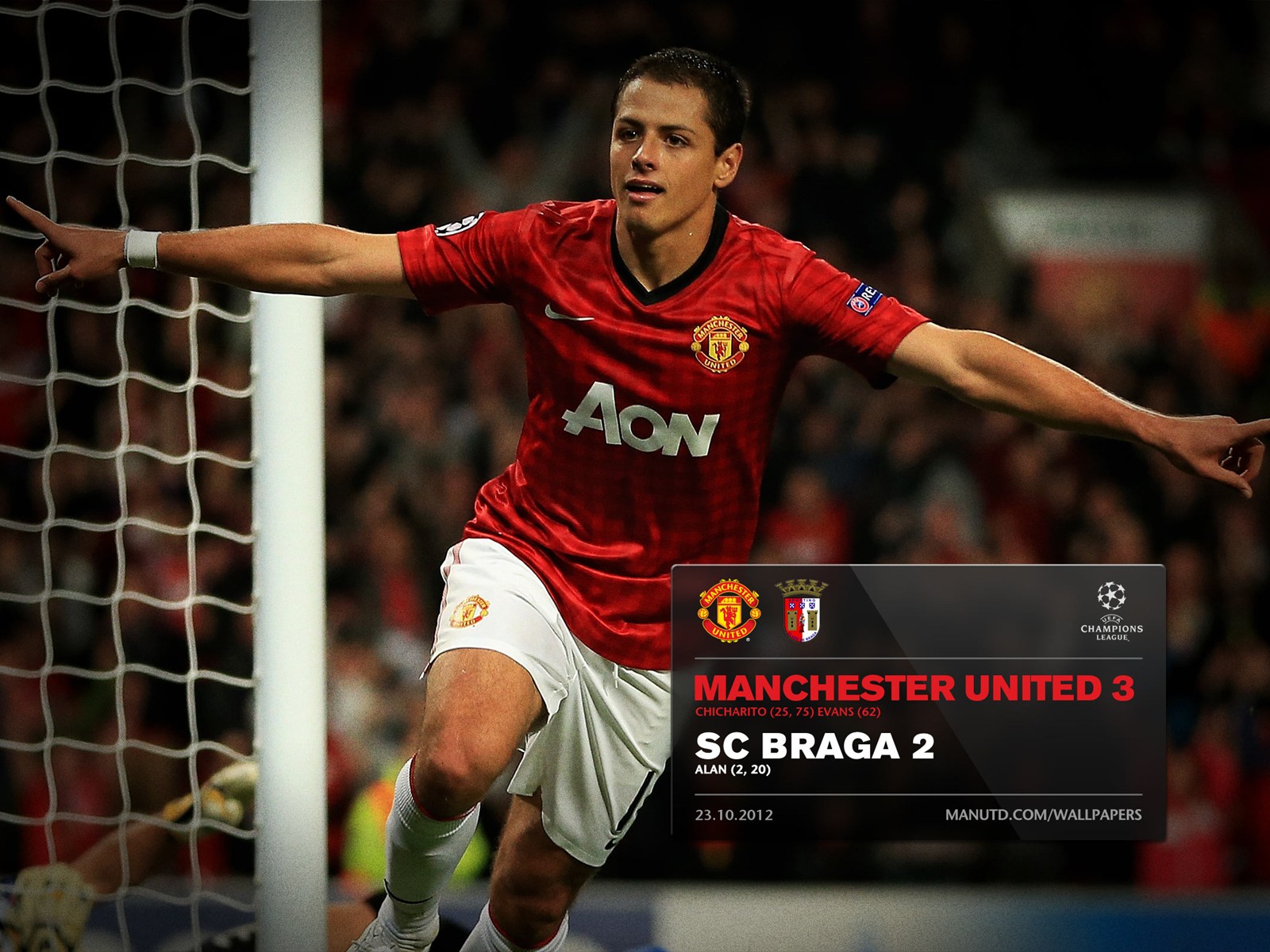 ... league, manchester united vs braga | Manchester United Wallpapers