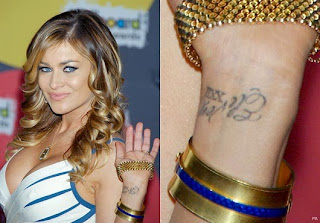 Trendy Female Celebrity Tattoos 2011