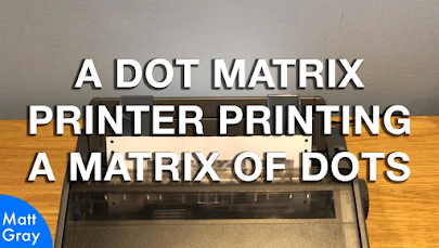 Clarify Dot Matrix Printer Printouts