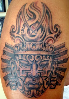 aztec tattoos, tattooing