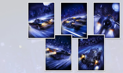 Batmobile Print Series by Richard Davies x Bottleneck Gallery x DC Comics