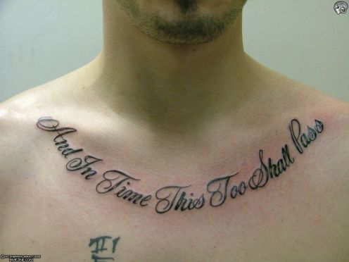 Tattoo Quotes About Life " Design Ideas "