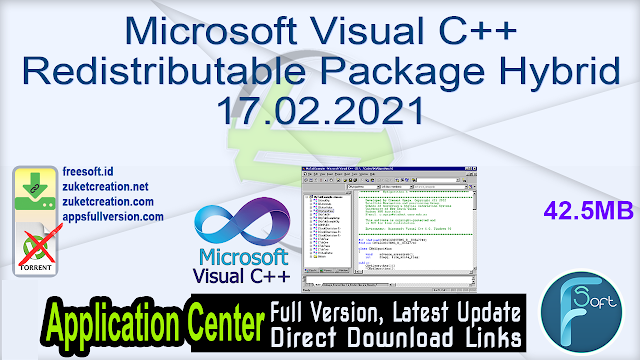 Microsoft Visual C Redistributable Package Hybrid 17 02 21 Free Download