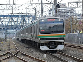 東海道線　快速アクティー品川行き3　E231系1000番台(2018.11川崎駅ホーム拡張工事に伴う運行)