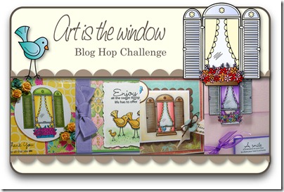 Art is the window Blog Hop Challenge