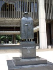 Statue of Father Damien