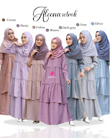 Aleena Set Rok by Fania Hijab | Setelan Tunik dan Rok | Daily Wear Anggun Elegant | OOTD