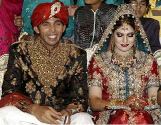 Pakistani Celebrity Wedding Pictures on Pakistani Crickter M  Asif Wedding Pictures   Cricket Players With