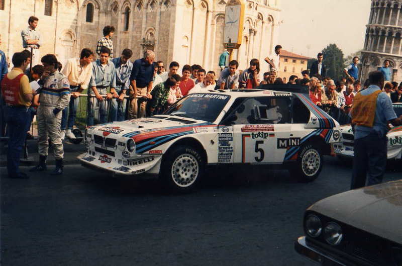 RALLY SANREMO 13 17 OTTOBRE 1986 ITALIA MIKI BIASION TIZIANO SIVIERO 