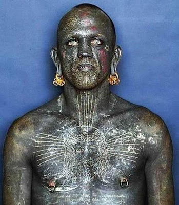 most tattooed man on the planet