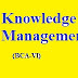 Knowledge Management(BCA-VI)