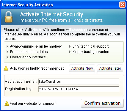 Internet Security 2012 Virus/Malware Removal Tools for Windows Users