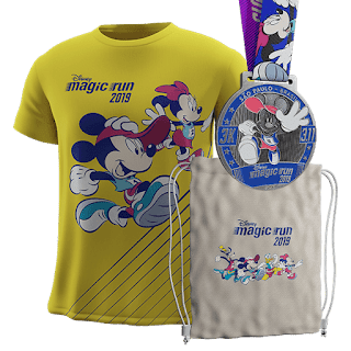 Kit coureur 3 km Disney Magic Run Sao Paulo 2019