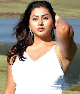 South Indian Actress Namitha Hairstyle Pictures