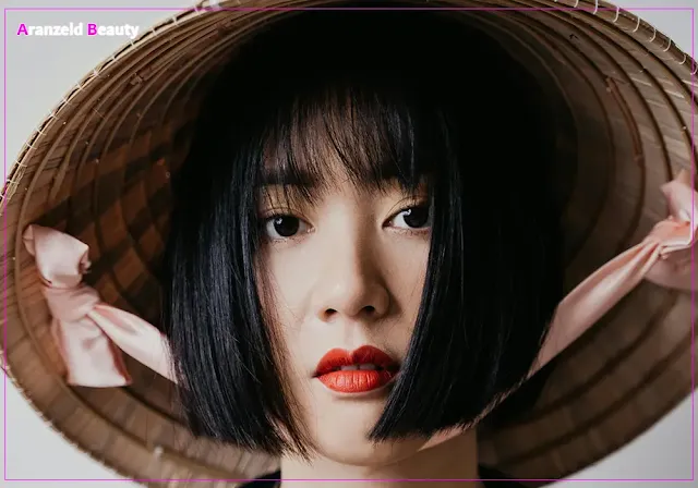 layered bob with bangs hairstyles