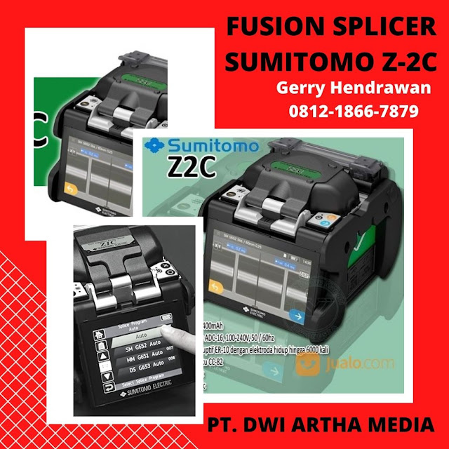 Fiber Optic Fusion Splicer Sumitomo Z2c - DAM Telkom | Wa/Tlp : 0812-1866-7879