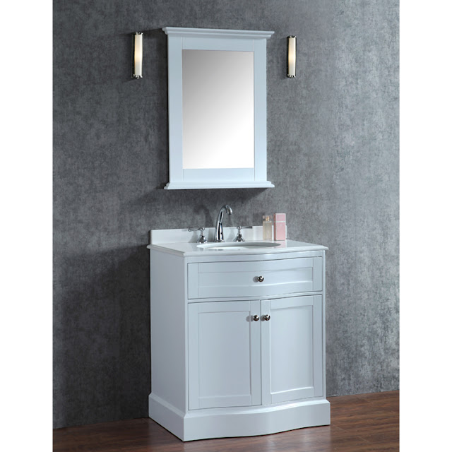 Ace 30 inch Single Sink Bathroom Vanity Set