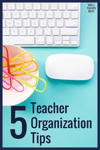 These teacher organization ideas are the perfect hacks for your middle or high school classroom! If you want to organize your classroom, check out these tips so you can focus on lesson plans and classroom management.