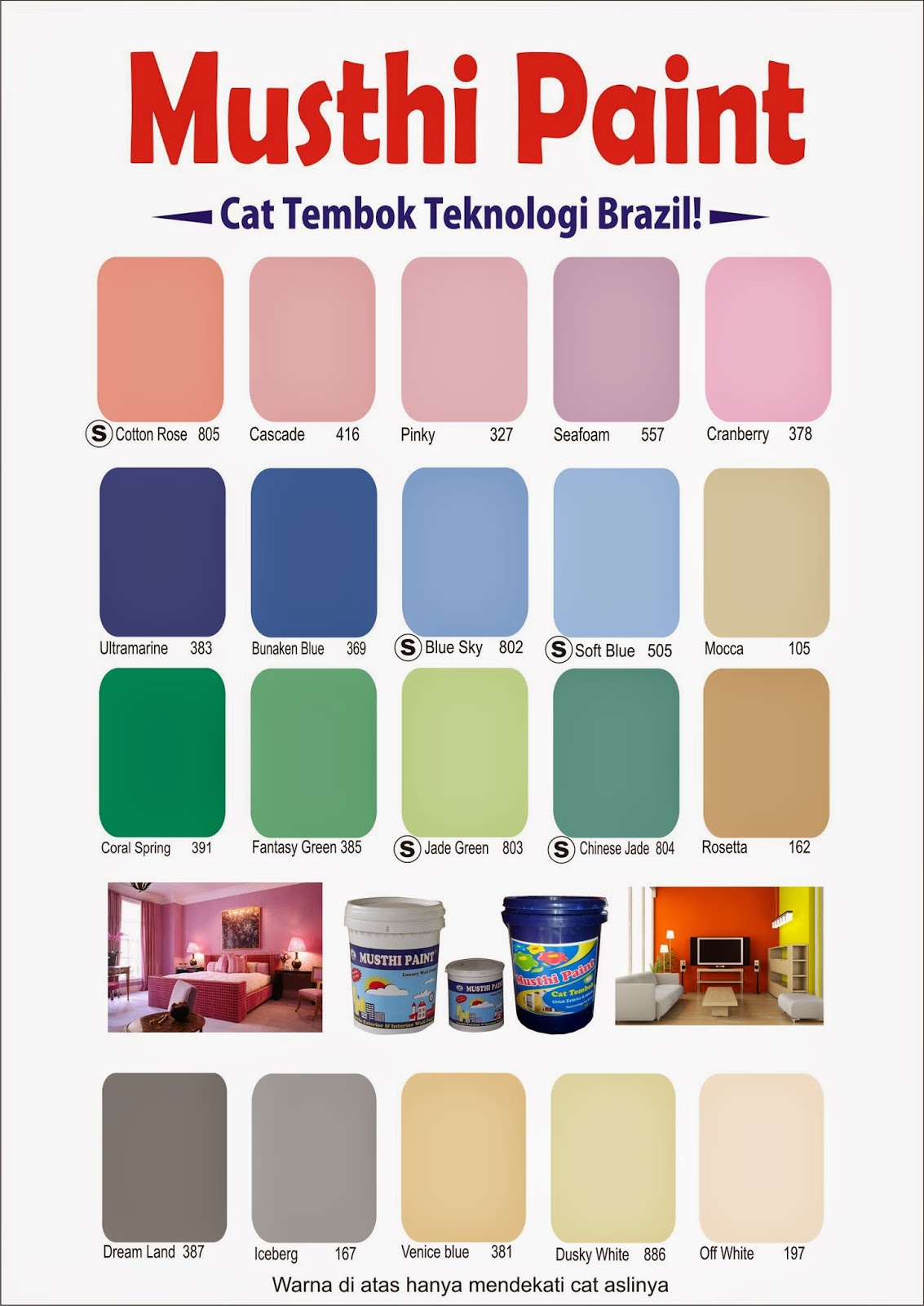 Warna Cat Tembok Aquaproof Desain Rumah Minimalis Warna Cat Tembok Aquaproof Desain Rumah Minimalis