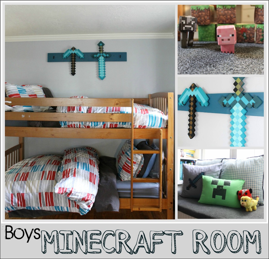 Boys Minecraft Bedroom The Wicker House