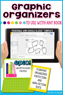 Fourteen, half-page, graphic organizers in PDF form for easy printing or Google Slides, for digital use. Students can type right on the embedded graphic organizers.