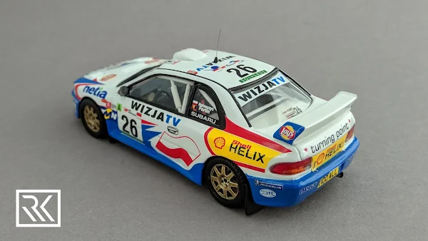 Zdjęcie modelu Trofeu Subaru Impreza S5 WRC '99, Hołowczyc / Fortin, Rally Portugal 2000, Limited edition 1 of 150