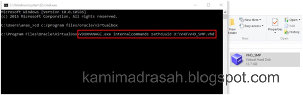 Cara Pembuatan 2 VHD di Virtual Box