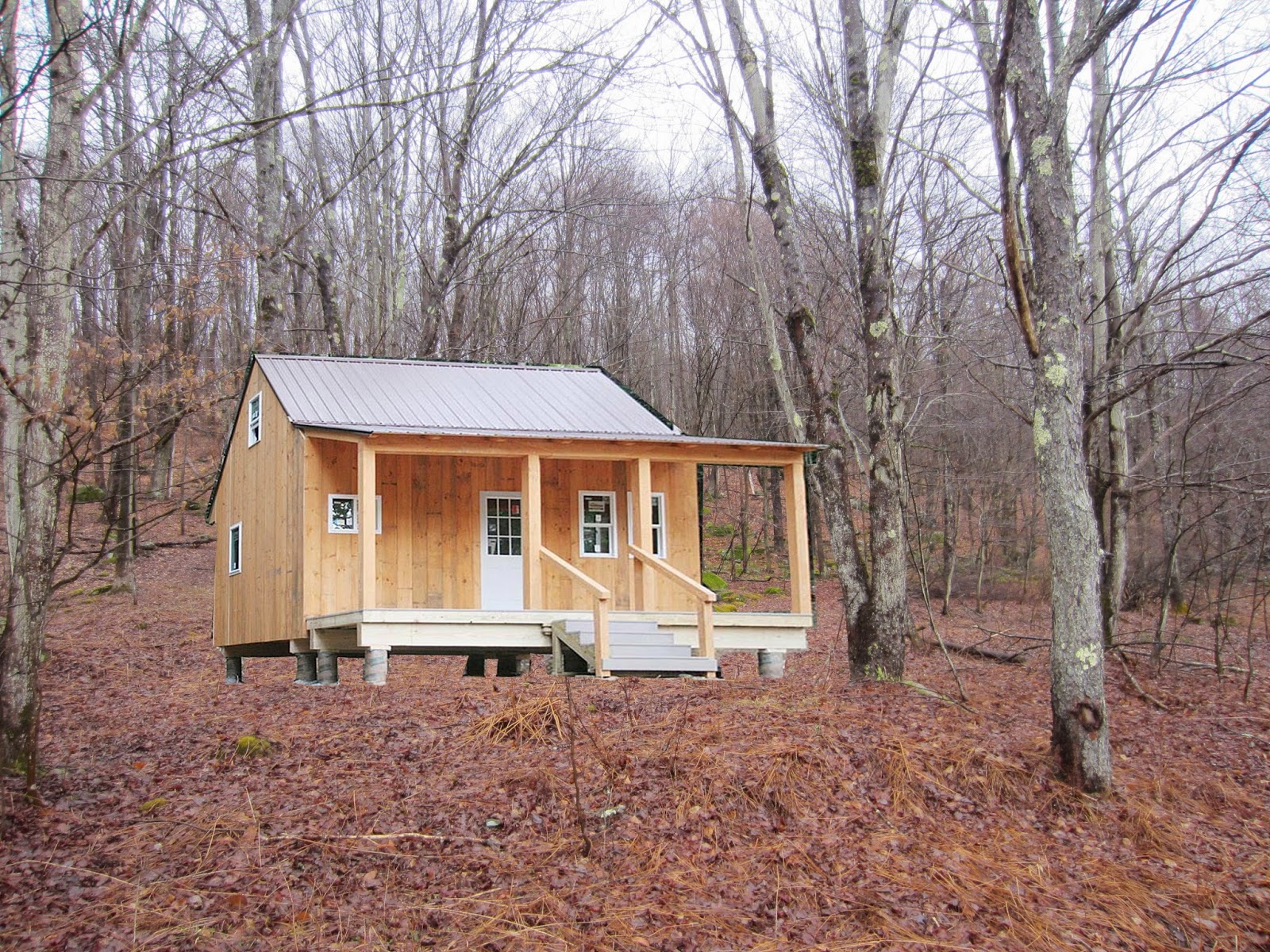 Adam and Karen s Tiny House in Equinunk PA Step 2 