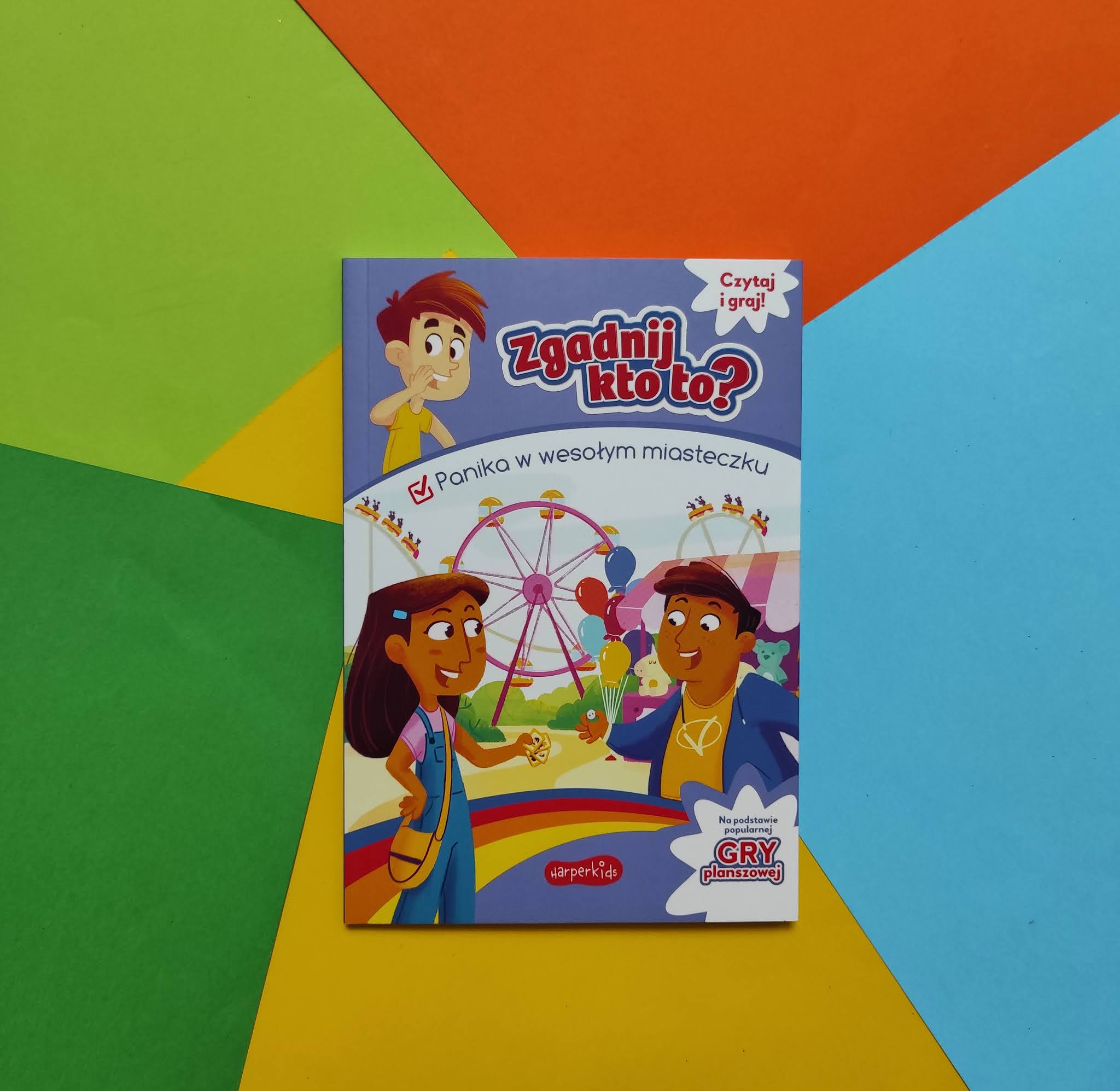 "Zgadnij kto to?" - nowe książkowe gry dla dzieci od wydawnictwa Harper Kids