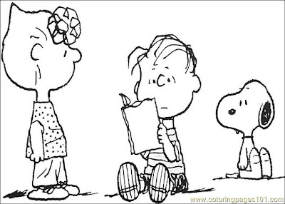 snoopy coloring pages