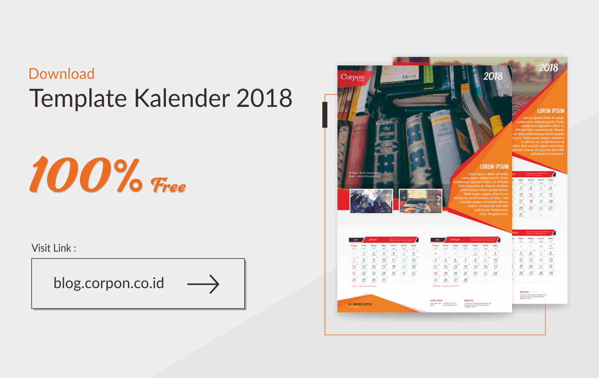 Beberapa waktu yang kemudian saya kesulitan menemukan template kalender  Download Template Kalender 2018 Gratis