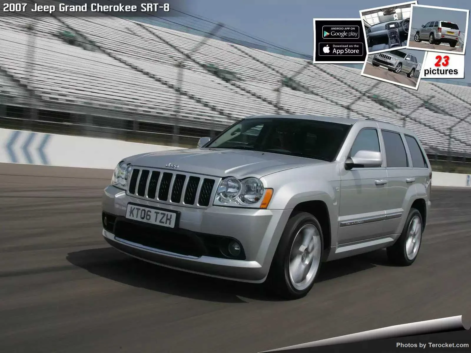 Hình ảnh xe ô tô Jeep Grand Cherokee SRT-8 UK Version 2007 & nội ngoại thất