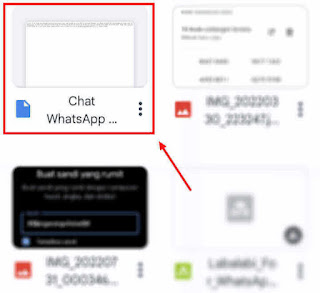 7. Cara Ekspor Chat WhatsApp ke Google Drive di HP Android