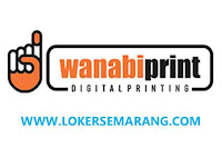 Lowongan Kerja Salatiga Terbaru Staf Akunting di Wanabi Print